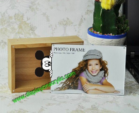 perspex box picture holder